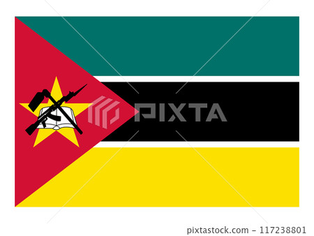 莫桑比克國旗 117238801