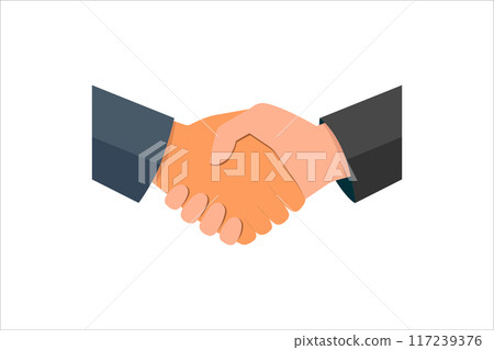 Handshake of business partners. Business handshake.  117239376