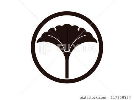 One ginkgo tree in a medium size One ginkgo tree in a medium size 117239554