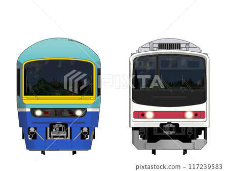 千葉電車No.16_485系/205系 117239583