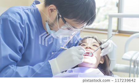 日本牙醫的檢查 117239642