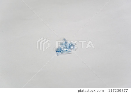 Used disposable contact lenses 117239877