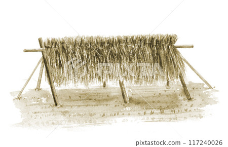 懸掛式、掛乾米、棕褐色 117240026