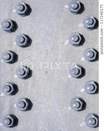 High-strength bolt joints in steel frames with matching marks 117240175