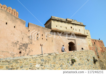 Part of the Kumbalgarh fort, Rajasthan, India Part of the Kumbalgarh fort, Rajasthan, India 117240231