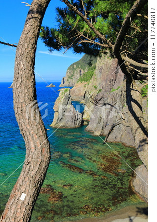 [Yamaguchi Prefecture] The Marine Alps of Omijima on a clear day 117240812