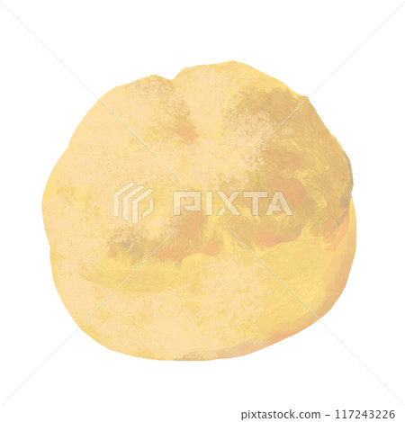 簡單的奶油泡芙圖 簡單的奶油泡芙圖 117243226