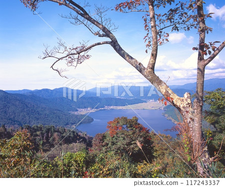 從靜嶽山頂眺望與戈湖全景(靜岳戰役遺跡)「琵琶湖國定公園」「琵琶湖八景」 從靜嶽山頂眺望與戈湖全景(靜岳戰役遺跡)「琵琶湖國定公園」「琵琶湖八景」 117243337