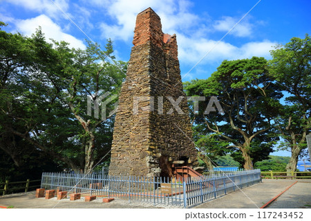 [Yamaguchi Prefecture] Hagi Reverberatory Furnace on a clear day (Meiji Industrial Revolution Heritage Sites of Japan) 117243452