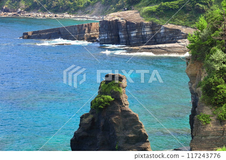 [Yamaguchi Prefecture] Susa Hornfels on a clear day (Hagi Geopark) 117243776