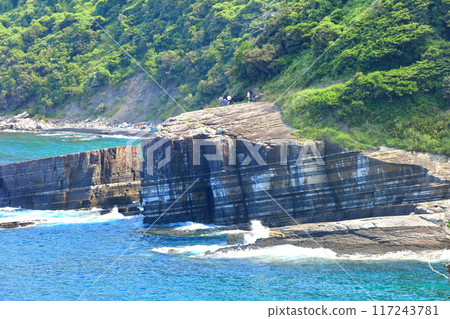 [Yamaguchi Prefecture] Susa Hornfels on a clear day (Hagi Geopark) 117243781