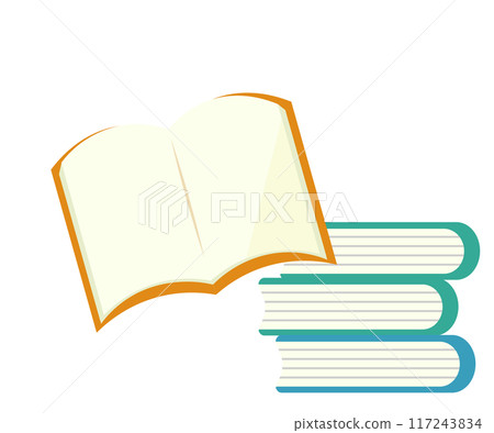 書。向量圖 書。向量圖 117243834