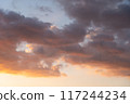 在夕陽下沾染的雲 117244234