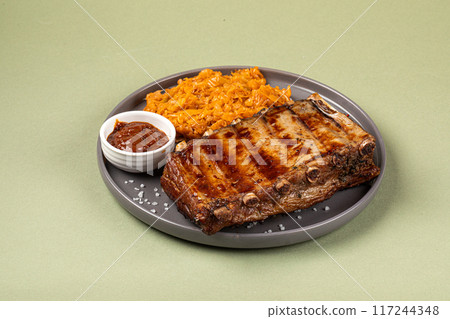 German patronentasche josper rack of pork ribs German patronentasche josper rack of pork ribs 117244348