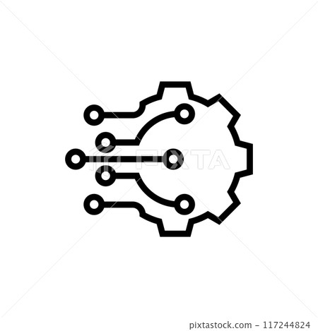 Circuit board icon Circuit board icon 117244824