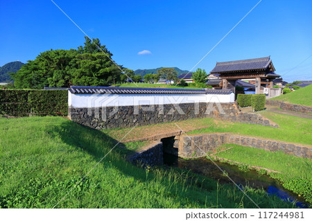 [Yamaguchi Prefecture] Hagi Castle Town on a clear day (Kita no Somon Gate) 117244981