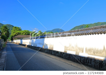 [山口縣]萩城下町的晴天（戶田增田氏故居土牆） 117244989