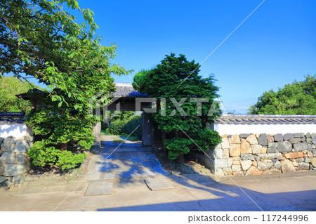 [Yamaguchi Prefecture] Hagi Castle Town on a clear day (Kagi Horiuchi) 117244996