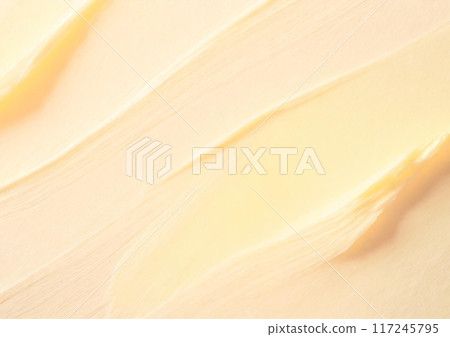 黃色奶油背景紋理 117245795