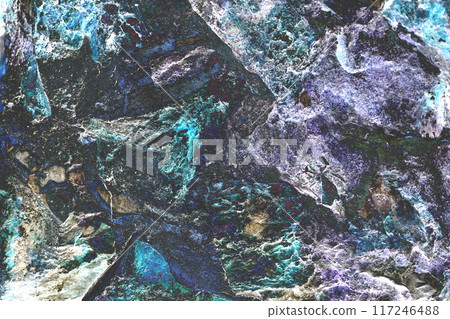 A fragment of masonry, a piece of the wall of an old house, changed colors, pastel colorsund. 117246488