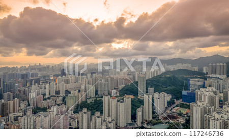 Aug 2 2024 the Kwun Tong District, Kowloon Hong Kong 117246736