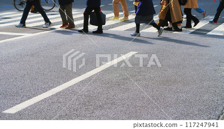 東京行人穿越道的風景 117247941