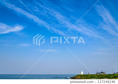 View of Cape Nosappu, the easternmost point 117248146