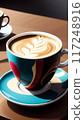 Latte Art 117248916
