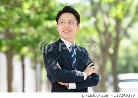 Businessman Middle-aged man Portrait 117249359