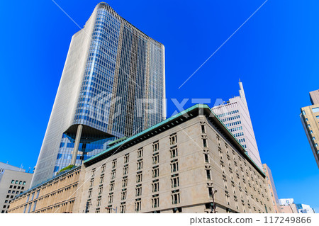 從東京千代田區有樂町日比谷街看到的東京中城日比谷 117249866
