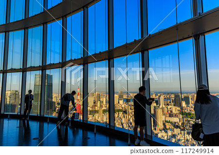 Tokyo Minato Ward Roppongi Hills Observatory Tokyo Sky View 117249914