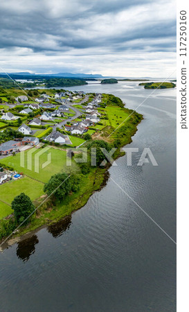 Aerial view of the coastline at Dawros in County Donegal - Ireland Aerial view of the coastline at Dawros in County Donegal - Ireland 117250160