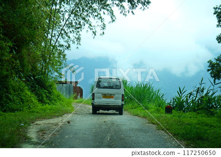 Tourist Vehicle Towards Lungchok east Sikkim 117250650