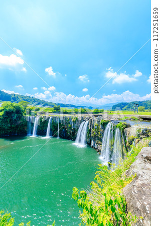 大分縣豐後大野市夏季原尻瀑布 117251659