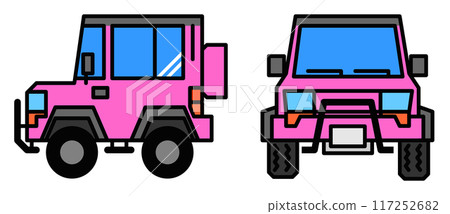 能夠抵抗惡劣路況和雪路的四輪驅動私家車。 能夠抵抗惡劣路況和雪路的四輪驅動私家車。 117252682