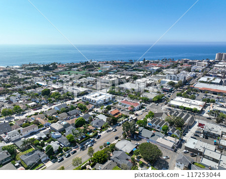 Aerial view of over La Jolla, San Diego, California, USA Aerial view of over La Jolla, San Diego, California, USA 117253044