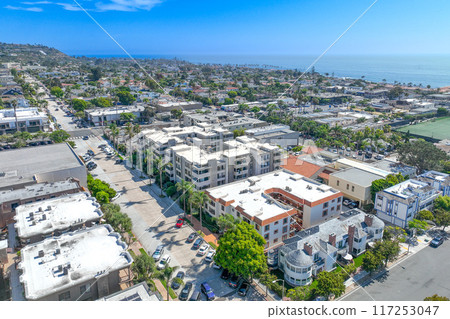 Aerial view of over La Jolla, San Diego, California, USA Aerial view of over La Jolla, San Diego, California, USA 117253047