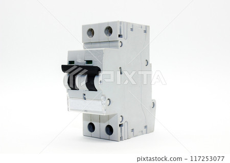 A picture of MCB isolated on white background 117253077