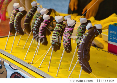 香蕉節 巧克力攤位節 巧克力香蕉日式甜點攤位 攤位節 117253506