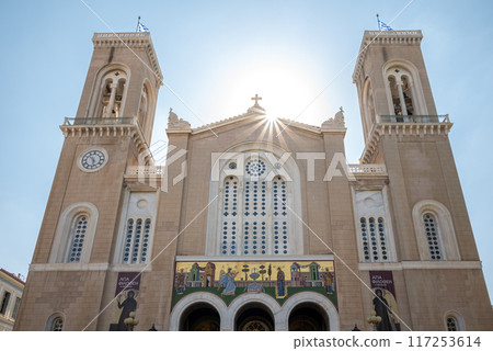 Metropolitan Cathedral of the Annunciation, cathedral church of the Archbishopric of Athens, Greece 117253614