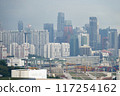 Buildings in Singapore (cloudy) 117254162