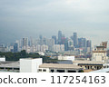 Buildings in Singapore (cloudy) 117254163