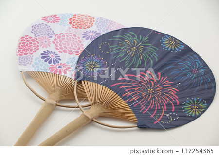 summer, fan, early summer 117254365