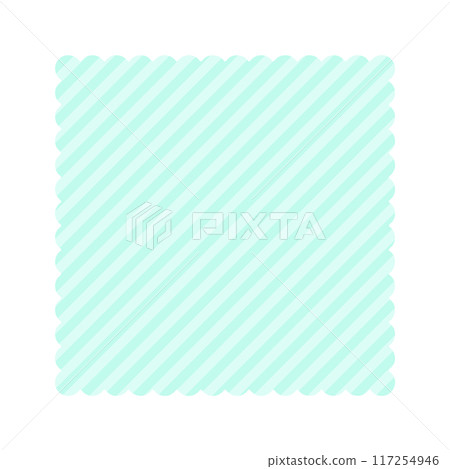 Pastel colored stylish diagonal striped squares - Simple background, frame and decoration design material 117254946