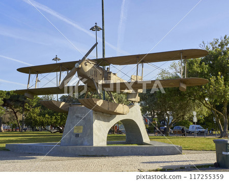 exhibition plane exhibition plane 117255359