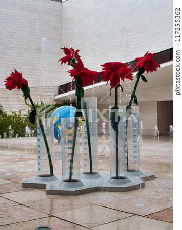 giant flowers artificial decoration giant flowers artificial decoration 117255362
