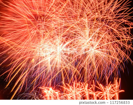 Kanto's popular Todabashi Fireworks Festival: Starmine 117256833