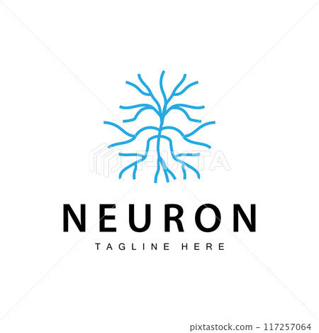 Neuron Logo Design Health Illustration DNA Molecule Nerve Cell Abstract Simple Illustration Neuron Logo Design Health Illustration DNA Molecule Nerve Cell Abstract Simple Illustration 117257064