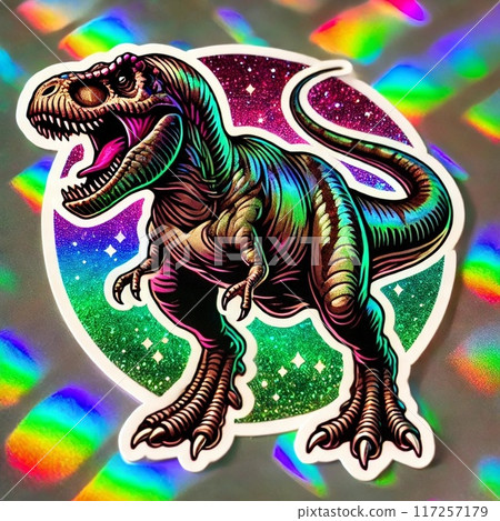 Angry Tyrannosaurus Rex 117257179