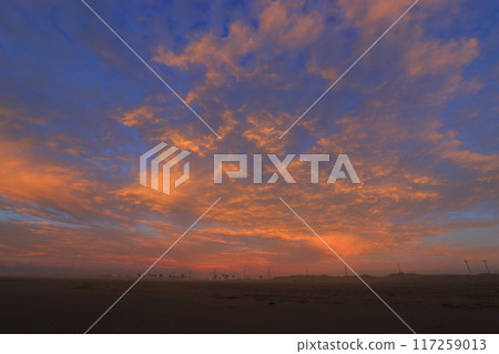 beautiful beach sunrise beautiful beach sunrise 117259013